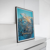 MC20 Nettuno Engine Poster - Live Audacious - Limited Edition