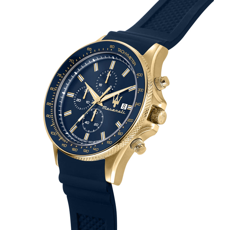 Sfida Chrono Blue - (R8871640004) Dial – Watch Maseratistore